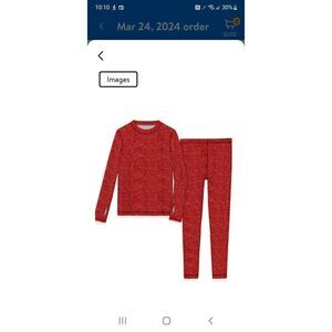 NEW IN PACKAGE BOYS THERMAL SET